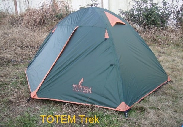 ПалаткаTrek 2 зелёный/желтый цвет