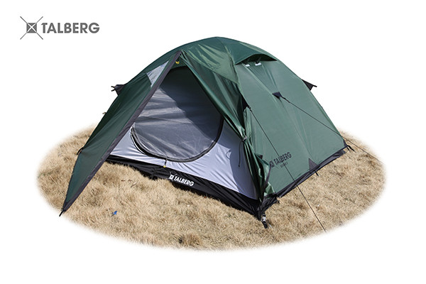 Палатка TALBERG Boyard 3, трехместная, зеленый цвет