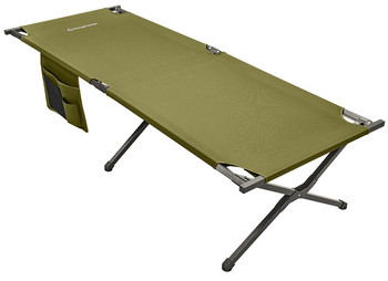 Раскладушка 3039/2011 Hard Camping Cot L кровать, сталь, зеленый, King Camp